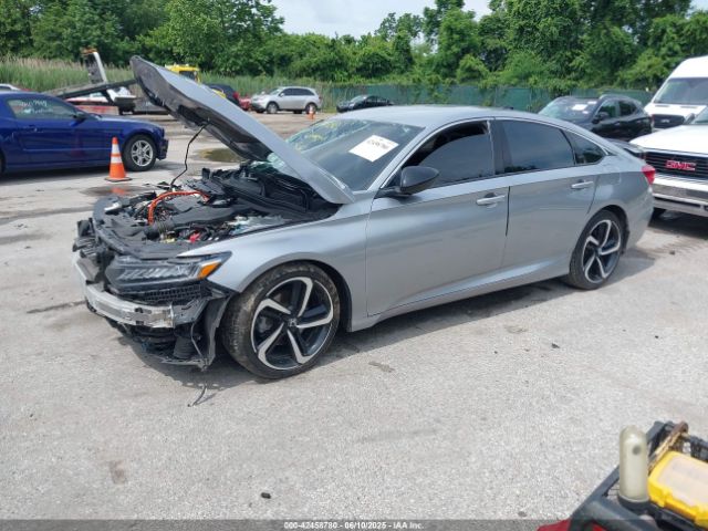 2022 HONDA ACCORD 1HGCV3F21NA037375 Photo 1