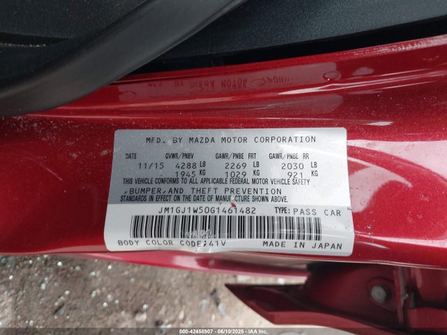 JM1GJ1W50G1461482 Mazda py