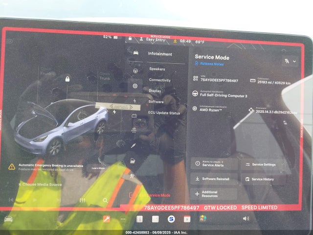 7SAYGDEE5PF786497 Tesla Model Y Awd/long Range Dual Motor All-wheel Drive