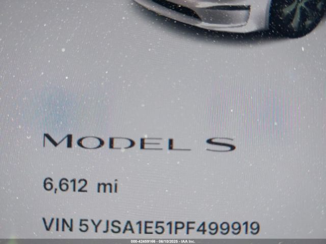 2023 TESLA MODEL S 5YJSA1E51PF499919 Photo 6