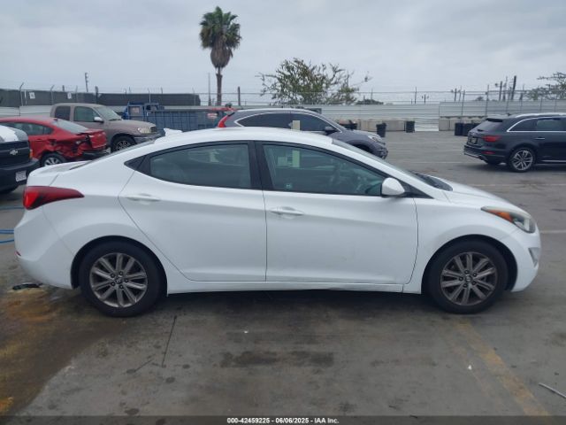 5NPDH4AEXGH749297 Hyundai ELANTRA SE