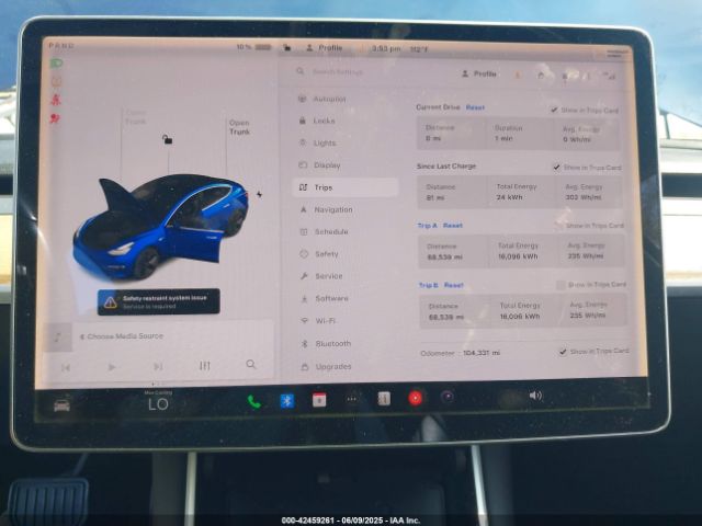 2019 TESLA MODEL 3 5YJ3E1EA7KF308860 Photo 6