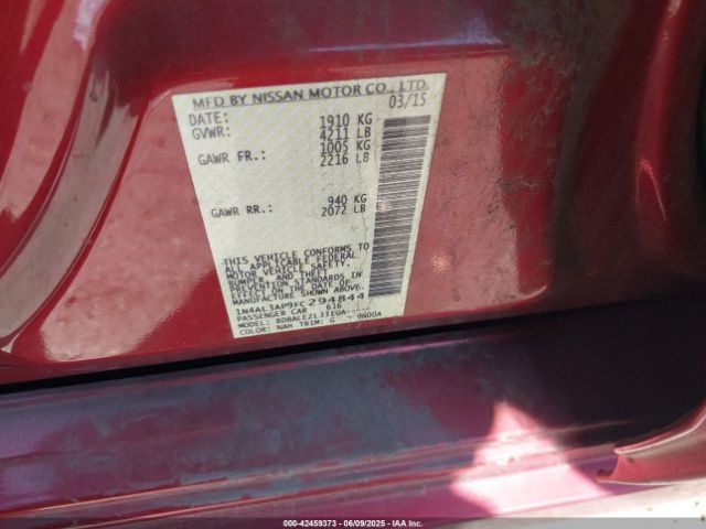 1N4AL3AP9FC294844 Nissan Altima