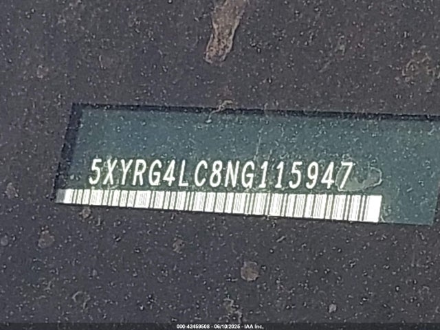5XYRG4LC8NG115947 KIA gdi theta-iii