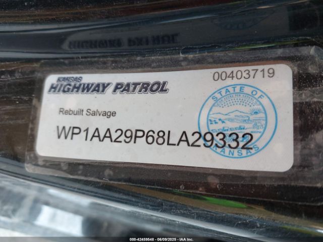 2008 PORSCHE CAYENNE WP1AA29P68LA29332 Photo 8