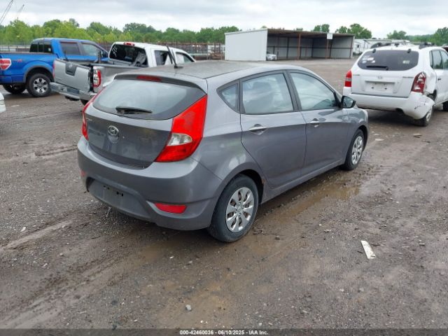 KMHCT5AE8GU237023 Hyundai ACCENT SE