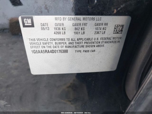 2013 CADILLAC ATS 1G6AA5RA4D0176388 Photo 8