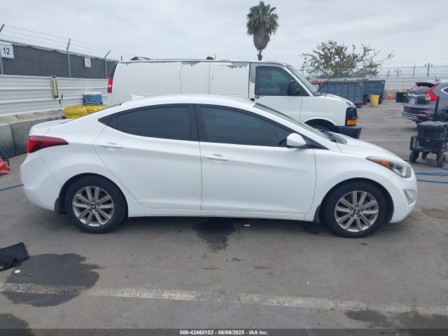 5NPDH4AE7GH707735 Hyundai ELANTRA SE