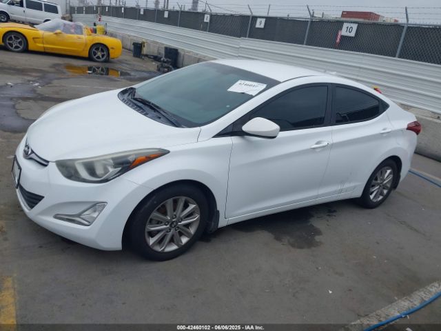 5NPDH4AE7GH707735 Hyundai ELANTRA SE