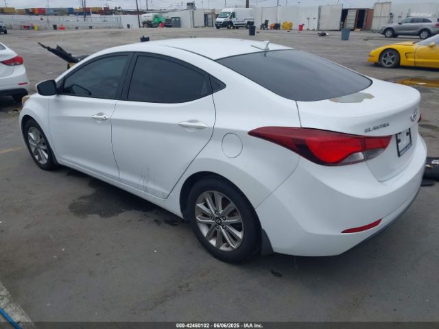 5NPDH4AE7GH707735 Hyundai ELANTRA SE