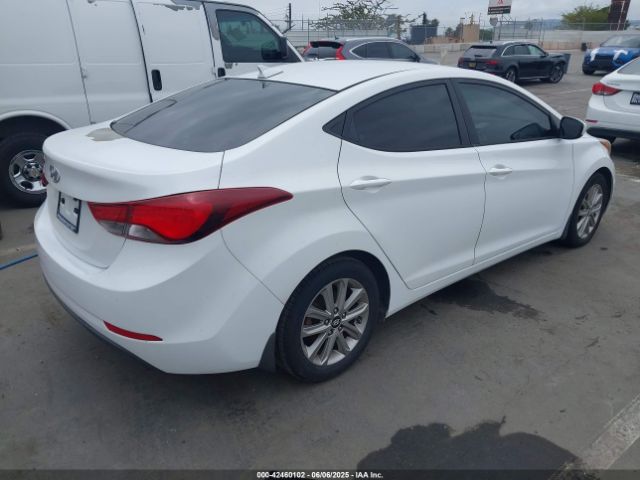 5NPDH4AE7GH707735 Hyundai ELANTRA SE