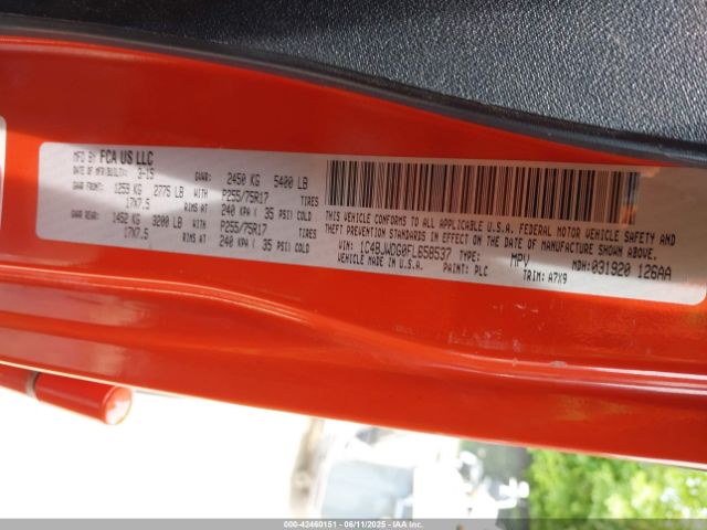 2015 JEEP WRANGLER UNLIMITED 1C4BJWDG0FL658537 Photo 8