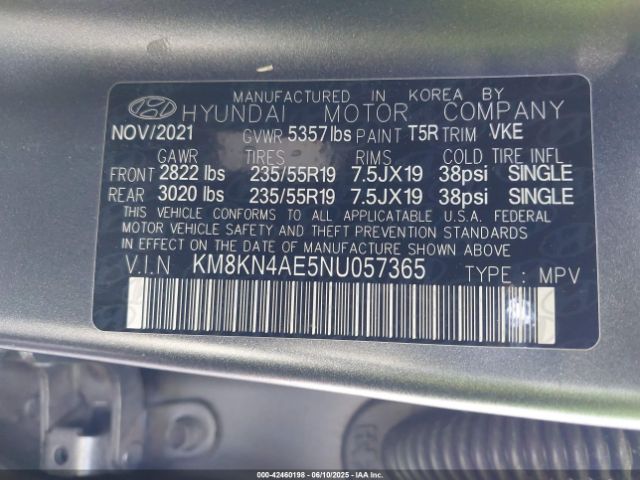 2022 HYUNDAI IONIQ 5 KM8KN4AE5NU057365 Photo 8