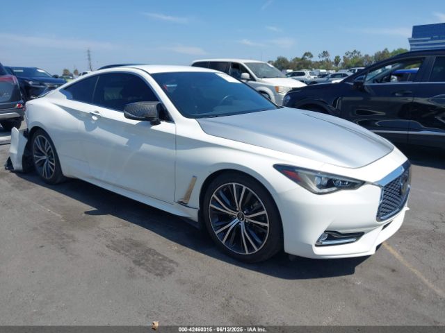 2021 Infiniti Q60 Pure მანქანა იყიდება აუქციონზე, vin: JN1EV7JK9MM410104, აუქციონის ნომერი: 42460315