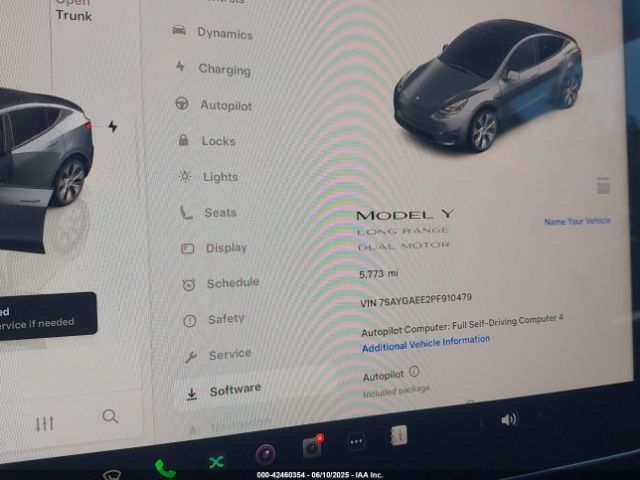 2023 TESLA MODEL Y 7SAYGAEE2PF910479 Photo 6