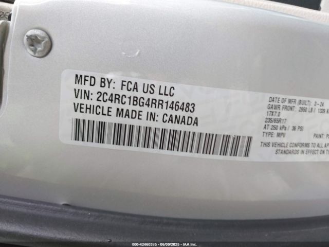 2024 CHRYSLER PACIFICA 2C4RC1BG4RR146483 Photo 8