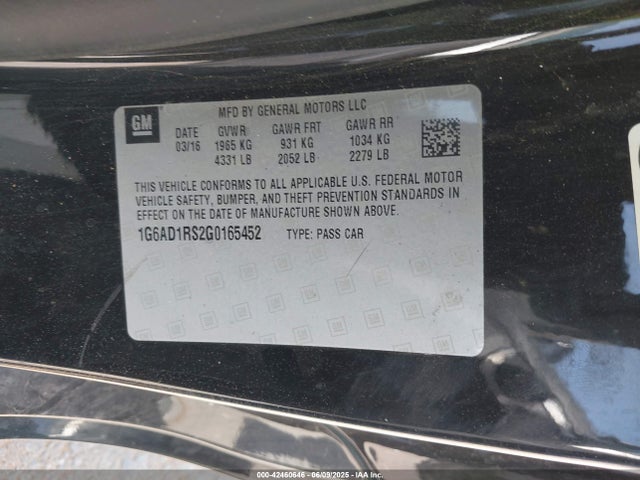 2016 CADILLAC ATS 1G6AD1RS2G0165452 Photo 8