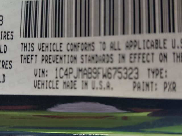 2015 JEEP CHEROKEE 1C4PJMAB9FW675323 Photo 8