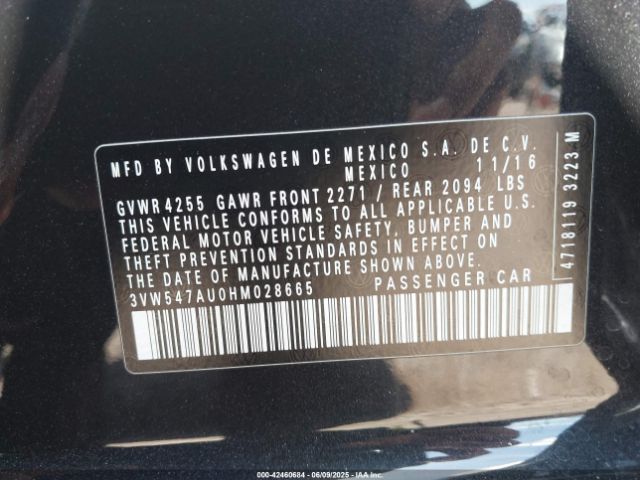 2017 VOLKSWAGEN GOLF GTI 3VW547AU0HM028665 Photo 8