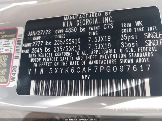 2023 KIA SPORTAGE 5XYK6CAF7PG097617 Photo 8