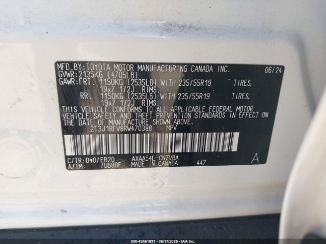 2T3J1RFV8RW470388 Toyota Rav4 Adventure