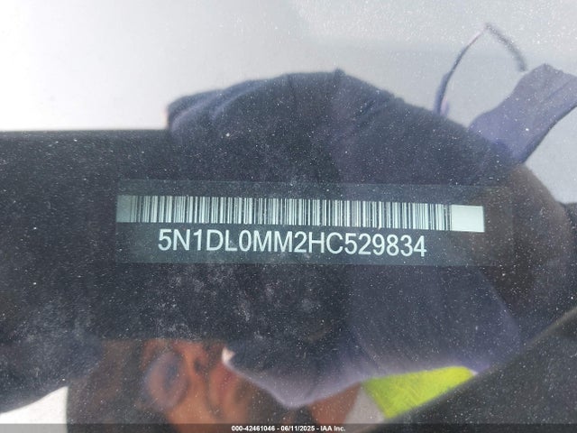5N1DL0MM2HC529834 Infiniti QX60