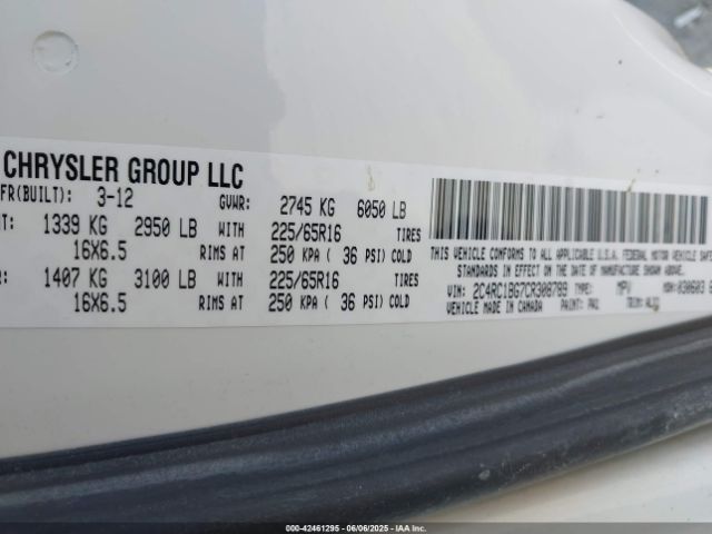 2012 CHRYSLER TOWN & COUNTRY 2C4RC1BG7CR308789 Photo 8