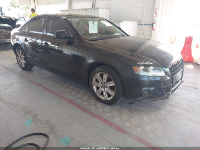 2009 AUDI A4 WAUJF78K19N070539