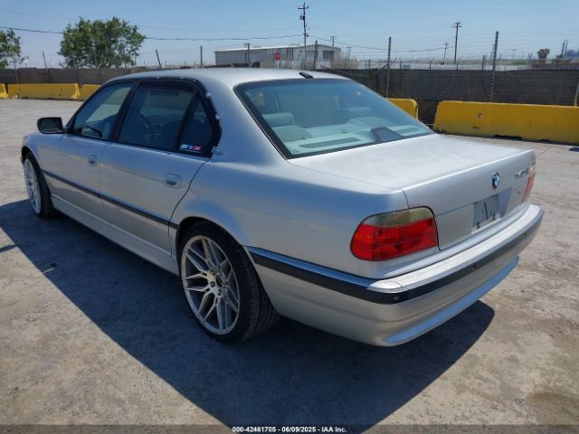 2001 BMW 740IL WBAGH83431DP27760 Photo 2