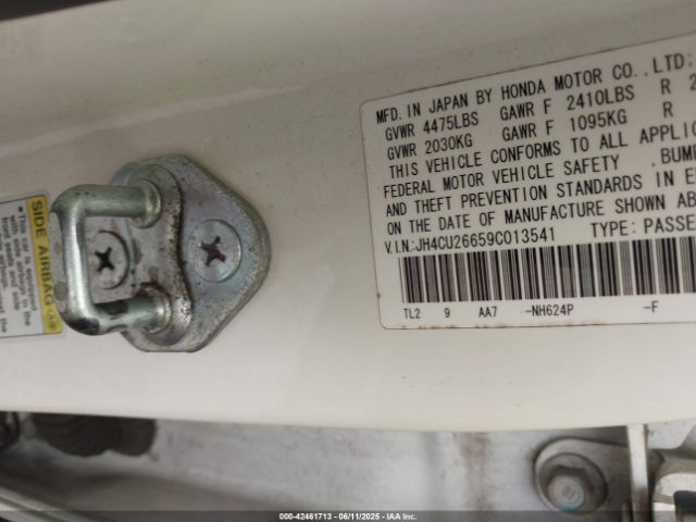 2009 ACURA TSX JH4CU26659C013541 Photo 8