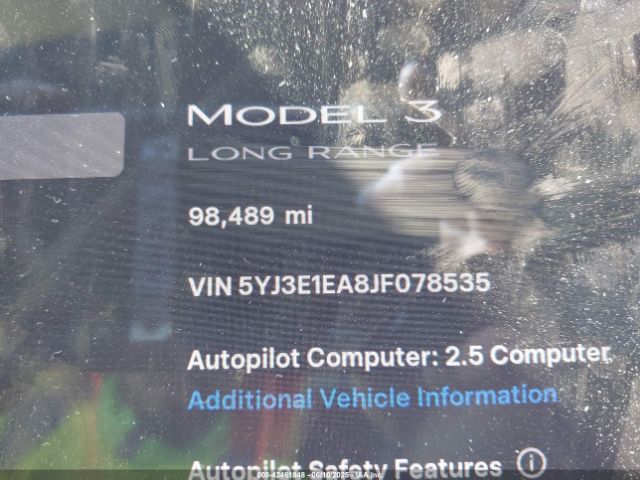 2018 TESLA MODEL 3 5YJ3E1EA8JF078535 Photo 6