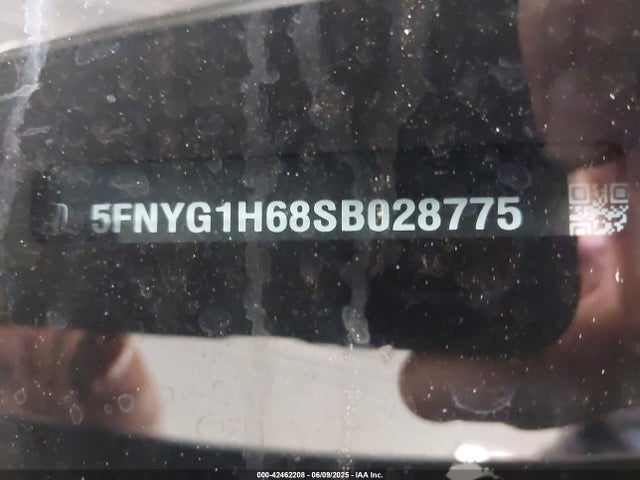 5FNYG1H68SB028775 Honda j35y8