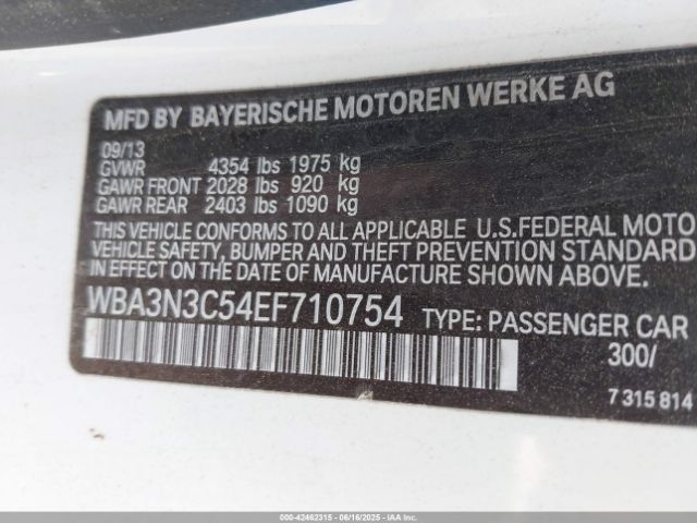 2014 BMW 428I WBA3N3C54EF710754 Photo 8