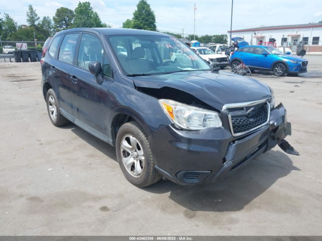 2016 SUBARU FORESTER JF2SJAAC8GH484890