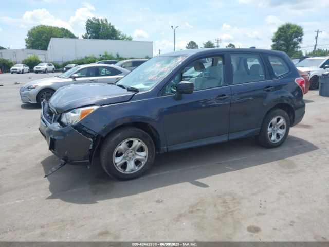 2016 SUBARU FORESTER JF2SJAAC8GH484890 Photo 1