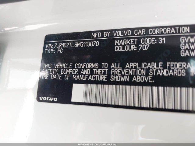 7JR102TL8MG113070 Volvo b4204t (mp)