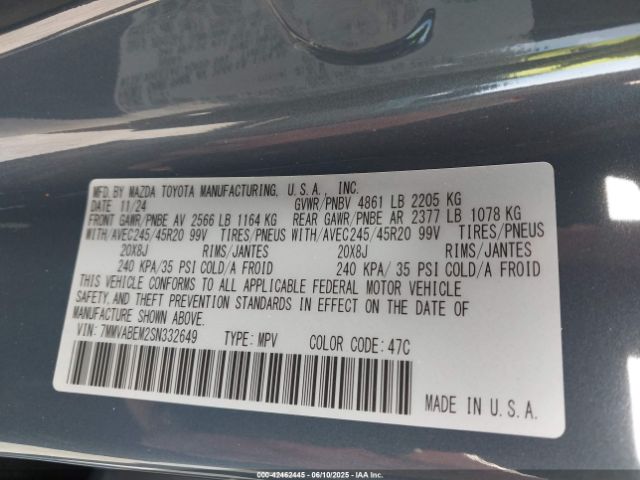 2025 MAZDA CX-50 7MMVABEM2SN332649 Photo 8