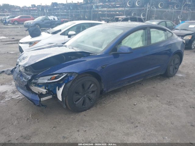 2025 TESLA MODEL 3 5YJ3E1EA5SF972803 Photo 1