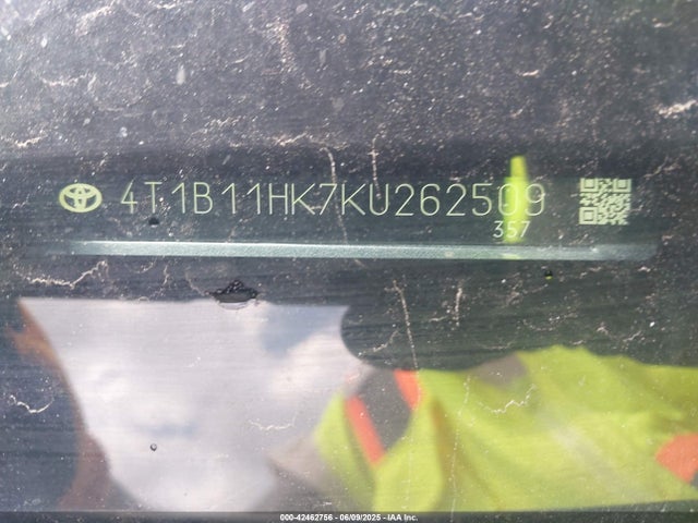 4T1B11HK7KU262509 Toyota a25a-fks