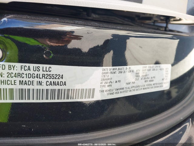 Chrysler Voyager 2020 2C4RC1DG4LR255224 Image 9