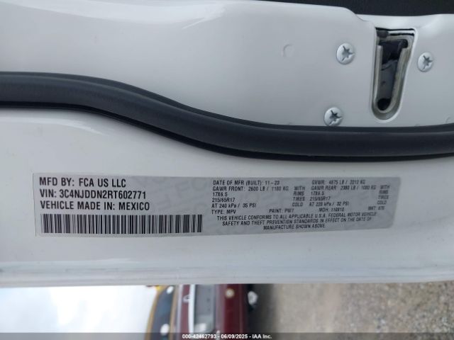 3C4NJDDN2RT602771 Jeep Compass Trailhawk 4x4