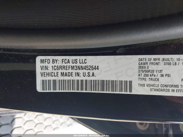 2022 RAM 1500 1C6RREFM3NN452644 Photo 8