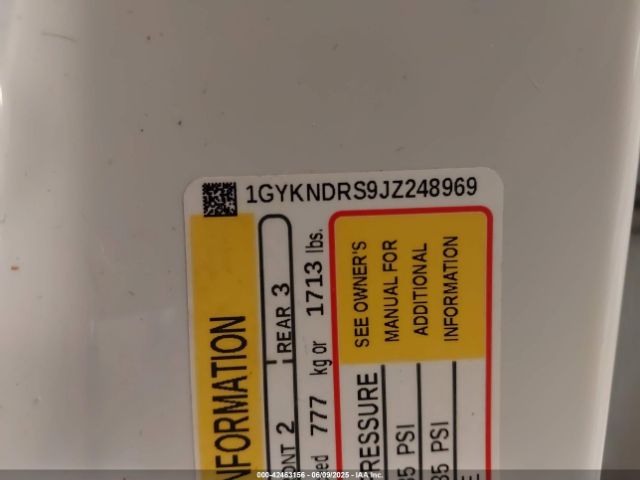 2018 CADILLAC XT5 1GYKNDRS9JZ248969 Photo 8