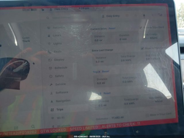 2018 TESLA MODEL 3 5YJ3E1EA2JF039262 Photo 6
