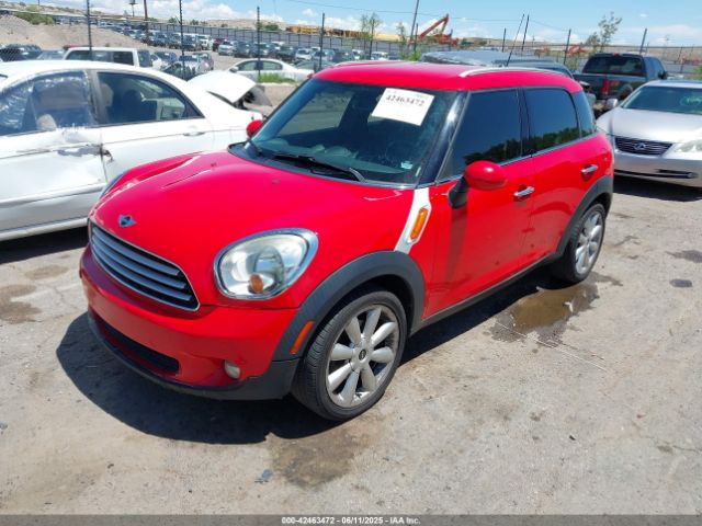 2011 MINI COOPER COUNTRYMAN WMWZB3C57BWH95039 Photo 1