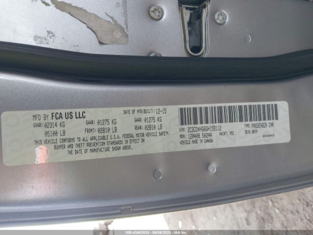 2016 DODGE CHARGER 2C3CDXHG6GH159112 Photo 8