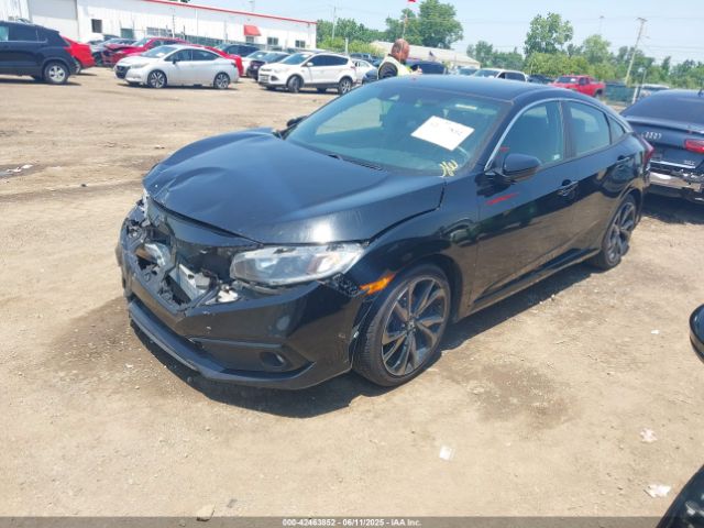 2019 HONDA CIVIC 2HGFC2F85KH585345 Photo 1