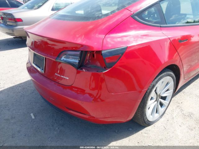 5YJ3E1EB5NF174606 Tesla Model 3 Long Range Dual Motor All-wheel Drive