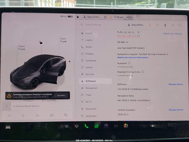 Tesla Model Y 2023 7SAYGDEF7PF700602 Image 7