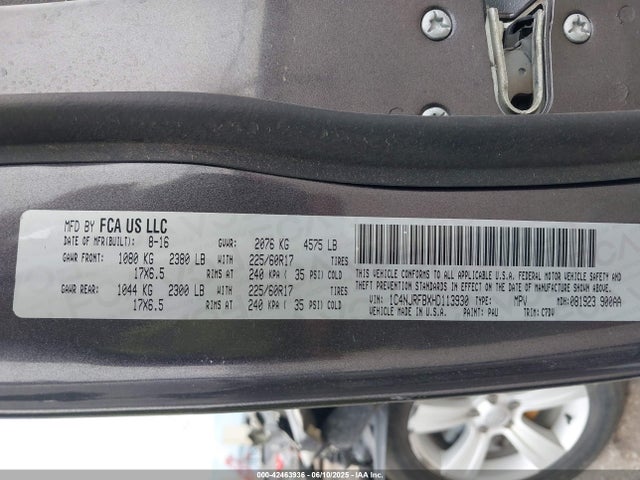 1C4NJRFBXHD113930 Jeep Patriot